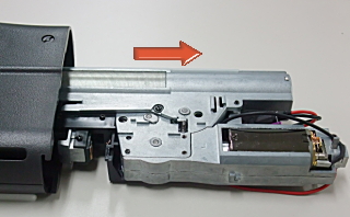 マルイ電動ガンP90メカボックス